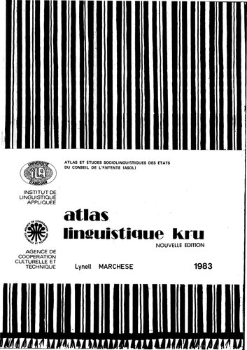 Atlas linguistique Kru : essai de typologie