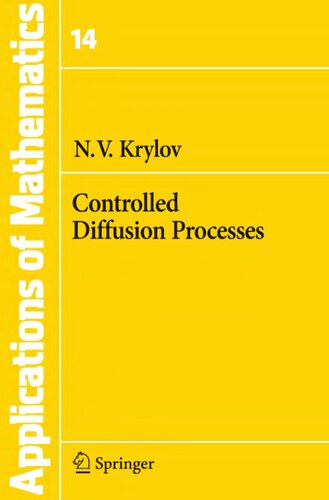 Controlled Diffusion Processes