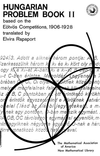 Hungarian problem book 2 1906-1928