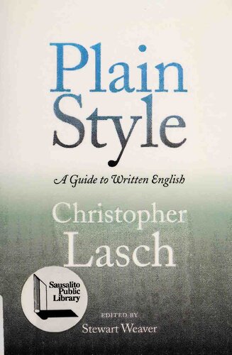 Plain Style: A Guide to Written English