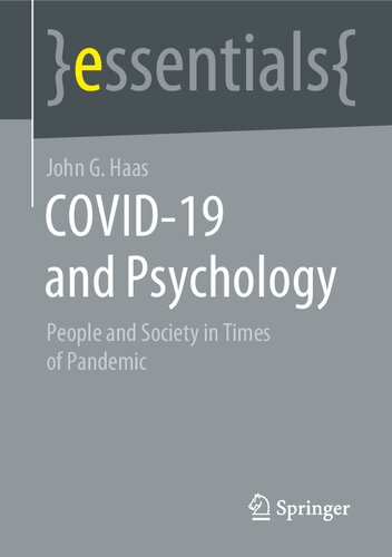 COVID-19 and Psychology: People and Society in Times of Pandemic