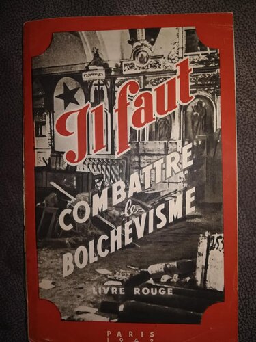 Il faut combattre le bolchevisme. Livre rouge