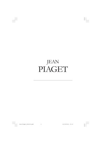 Jean Piaget