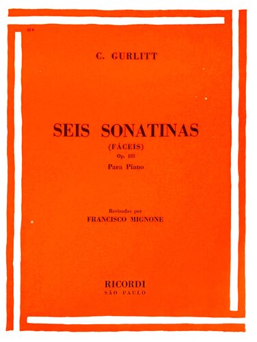 Seis Sonatinas Fáceis para Piano - Op. 188