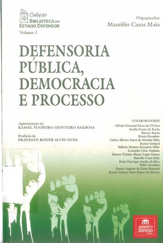 Defensoria Pública, Democracia e Processo. Volume 1