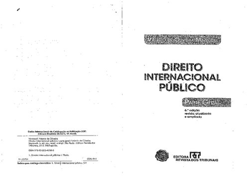 Direito Internacional PúblicoParte Geral