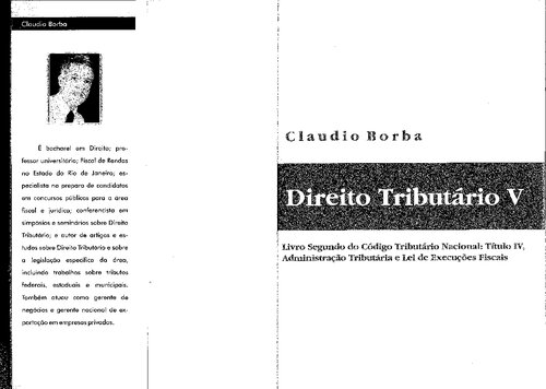 Direito Tributario - Volume V. Serie Compendium