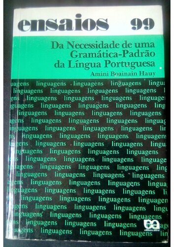 Da Necessidade De Uma Gramatica Padrao Da