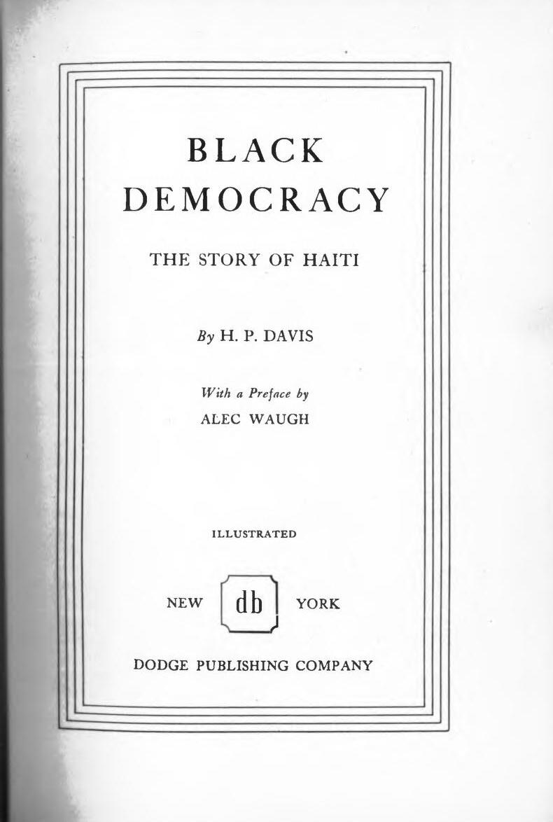 Black Democracy: The Story of Haiti