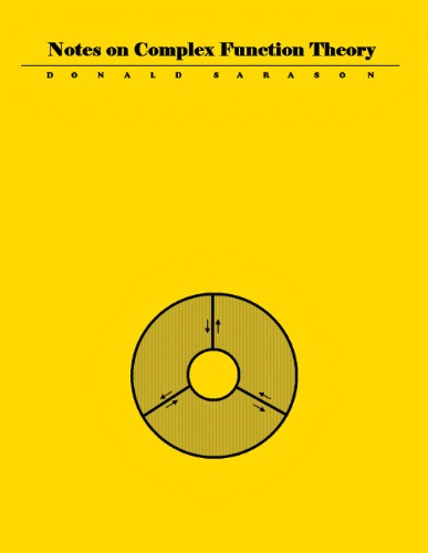 Notes on Complex Function Theory