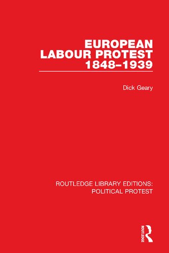 European labour protest 1848-1939