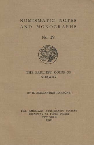 The Earliest Coins of Norway