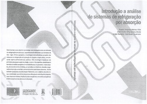 Introdução a Análise de Sistemas de Refrigeração por Absorção