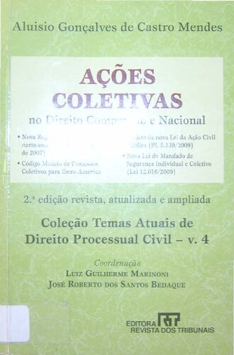 Ações Coletivas No Direito Comparado E Nacional