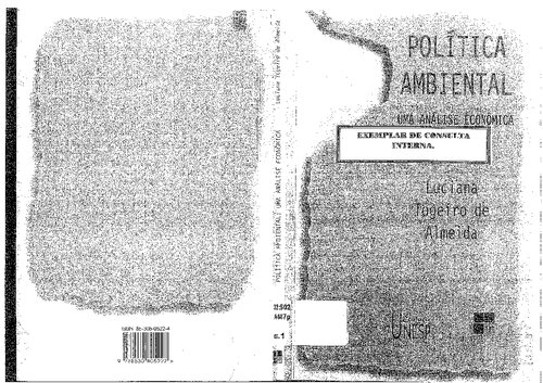 Política ambiental : uma análise econômica