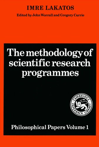 The Methodology of Scientific Research Programmes