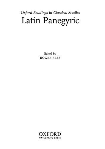 Latin Panegyric
