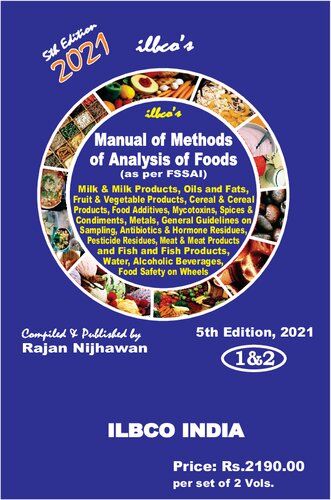 Manual of methods of Analysis OF FOODS ILBCO