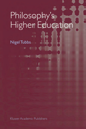 Philosophy's Higher Education