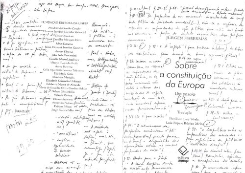 Sobre a constituição da Europa: Um ensaio