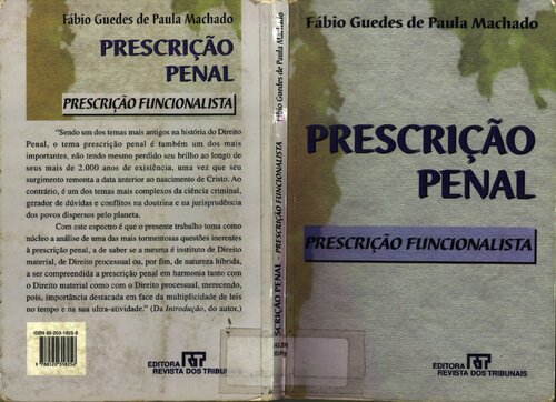 Prescricao Penal - Prescricao Funcional