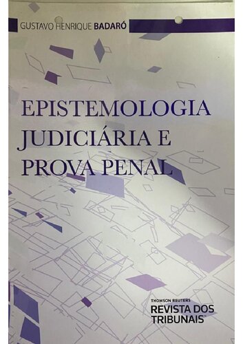 Epistemologia Judiciária E Prova Penal
