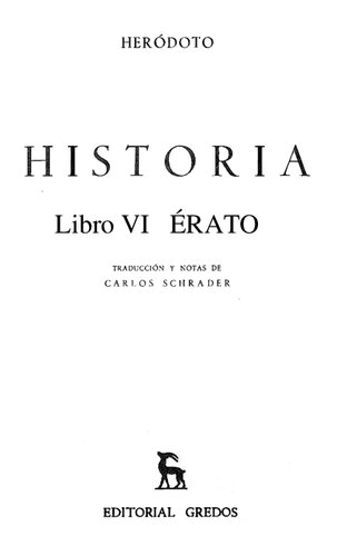 Historia. Libro VI (Érato)