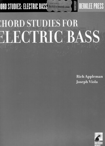 Chord Studies for Electric Bass: Guitar Technique (Workshop (Berklee Press))