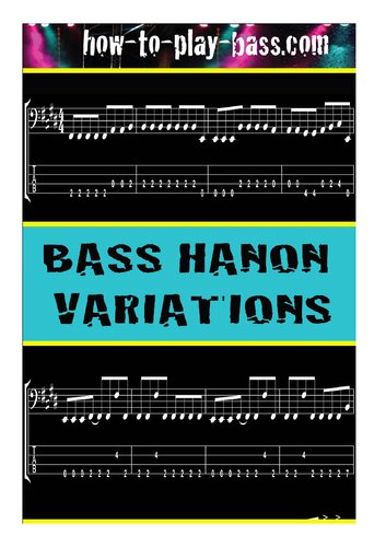 Wolfe Paul Bass Hanon Variations