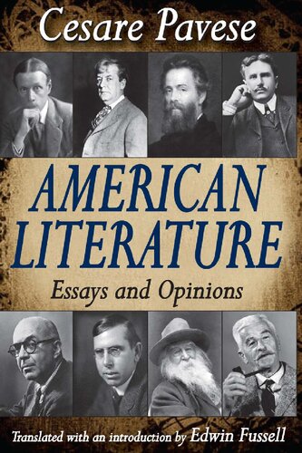 American Literature: Essays and Opinions