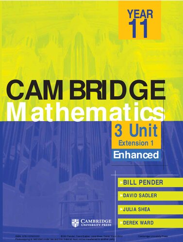 Cambridge mathematics : 3 unit. Year 11, Enhanced