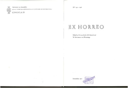 Ex Horreo