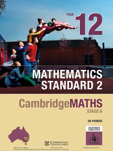 CambridgeMaths stage 6. Year 12, Mathematics standard 2