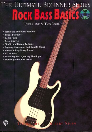 Ultimate Beginner Rock Bass Basics: Steps One & Two, Book & CD (The Ultimate Beginner Series)
