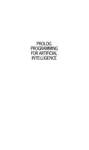 Prolog programming for artificial intelligence