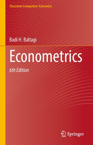 Econometric Analysis of Panel Data