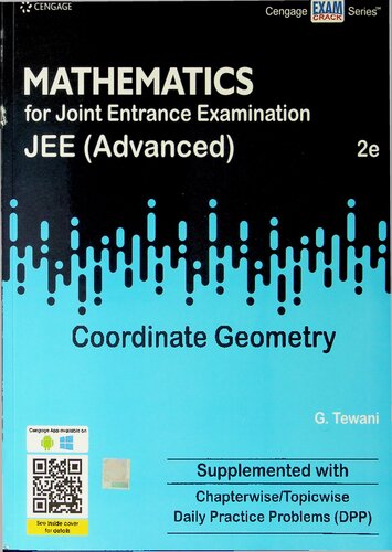 Mathematics for Joint Entrance Examination JEE (Advanced) Coordinate Geometry