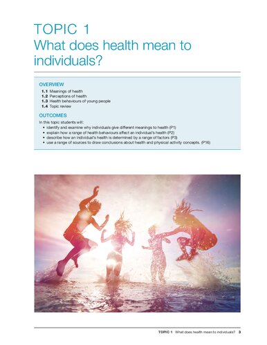 Outcomes 1: personal development, health and physical education. preliminary course, fifth edition