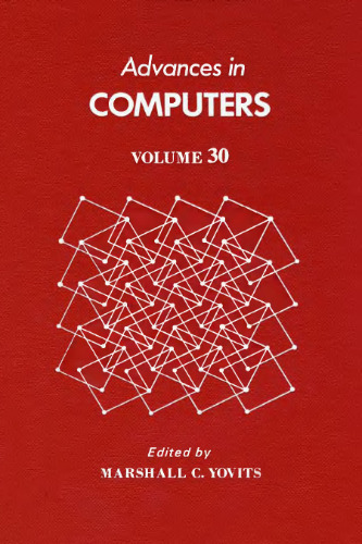 Advances in Computers, Vol. 30