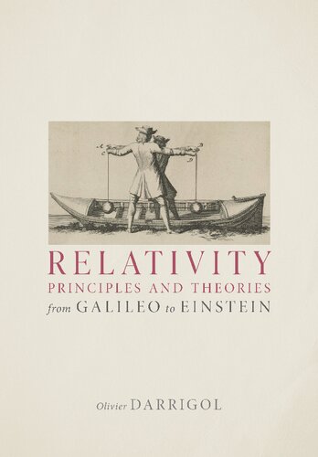 Relativity Principles and Theories from Galileo to Einstein