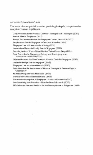 Data Protection Law in Singapore: Privacy and Sovereignty in an Interconnected World