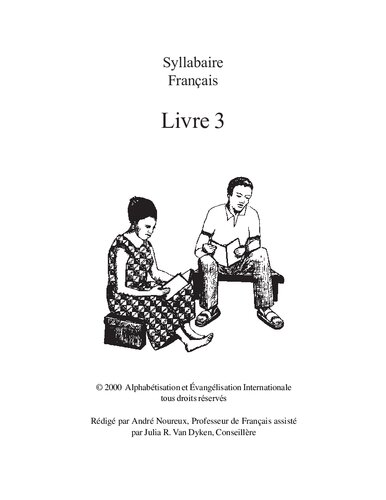 Syllabaire Français. Livre 3
