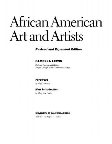 African American Art and Artists
