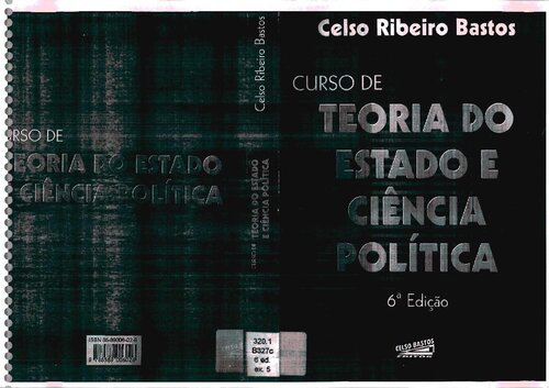 Curso De Teoria Do Estado E Ciencia Politica