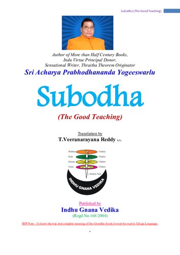 Subodha