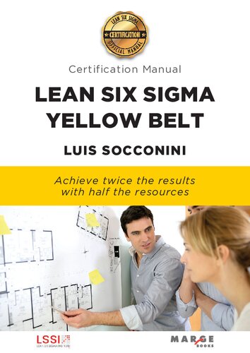 Lean Six Sigma Yellow Belt. Certification Manual