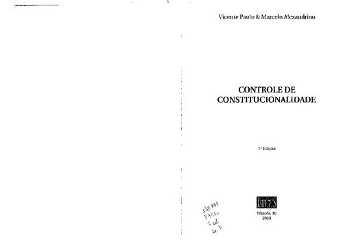 Controle de constitucionalidade