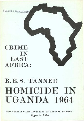 Homicide in Uganda 1964