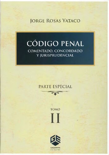 derecho penal parte especial tomo II