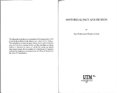 Historical Fact and Fiction